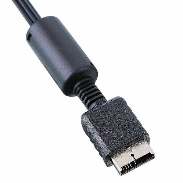 Oem 1.8m Rca Av Tv Audio Video Stereo Kabel Ledning For Playstation Ps1 Ps2 Ps3 A/v