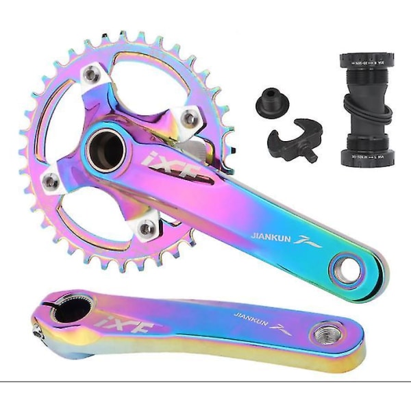 IXF Hollow Integrerat Vevparti 104BCD MTB Cykel 170mm Vevarm Set +