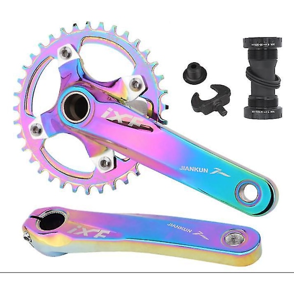 IXF Hollow Integrert Kranksett 104BCD MTB Sykkel 170mm Kranksett +