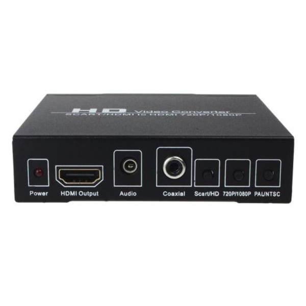SCART / HDMI kontra HDMI 720P 1080P HD Video Converter Moniteur B