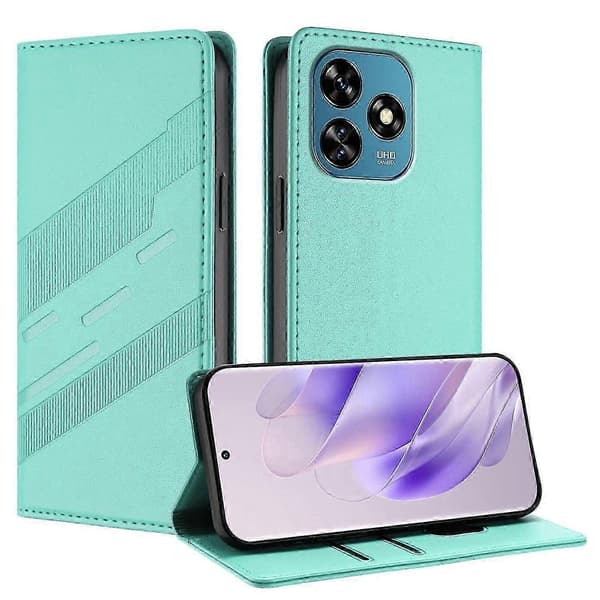 [LCS] Preget lommebok PU-deksel til Oukitel Wp52 5g For Oukitel C51