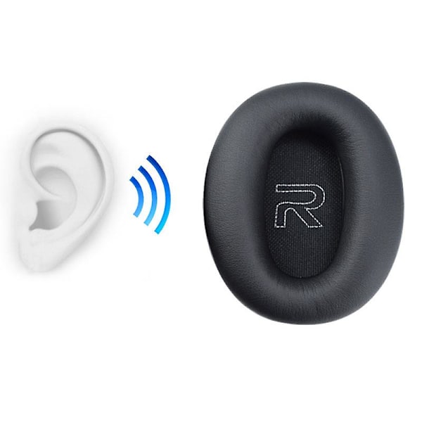 Öronkuddar för Edifier W820bt W828nb Trådlöst Bluetooth Headset Black