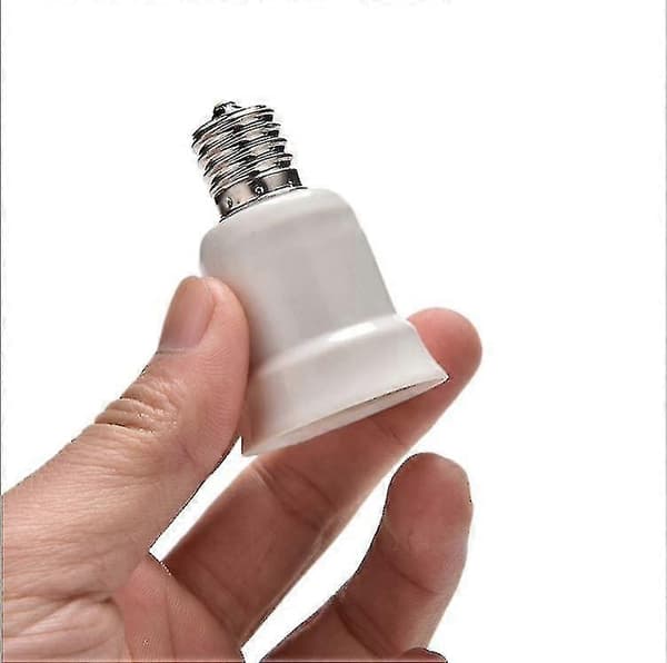 E17 til E27 fatning LED halogen CFL pære lampe adapter konverter holder SENZHE STORE