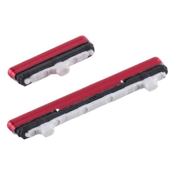 [LCS]Til Samsung Galaxy Note 10 4G SM-N970 2 stk./sæt OEM tænd/sluk- og lydstyrkeknapper Multicolor Red