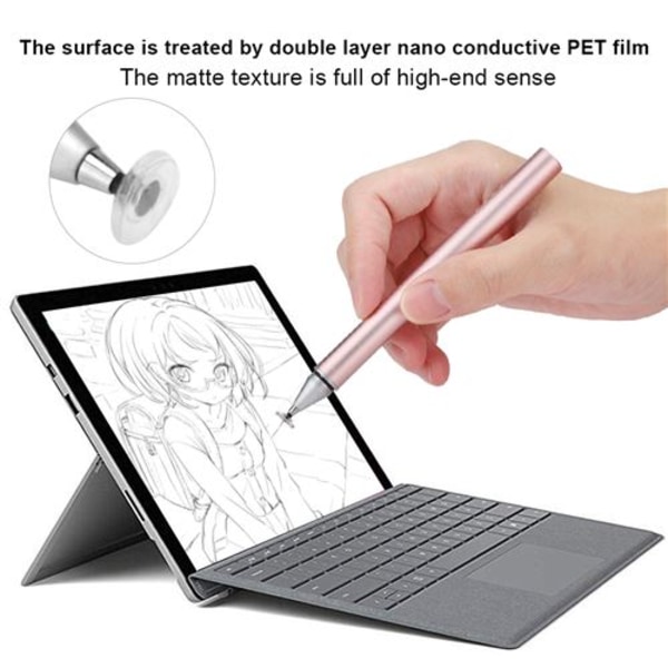 S9 Högprecisions Tablet Disk Penna Handskrift Stylus för Touch