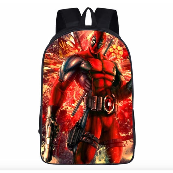 Wade Winston Wilson Studentryggsäck Deadpool