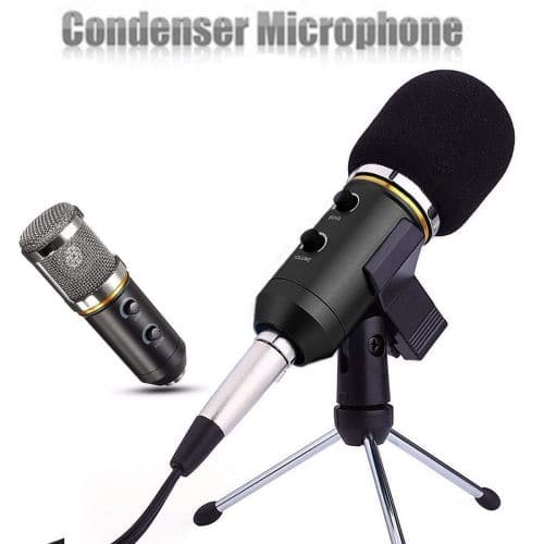 [LCS]ARCHEER Micro PC - Kondensaattorimikrofoni PC Podcasting 3.5 J
