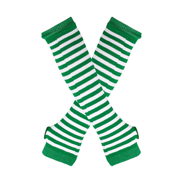 1/2/3/5 Knæhøje Strømper til Tykke Lår Lette at Bære og Gør Grønne og Hvide 1Set green and white