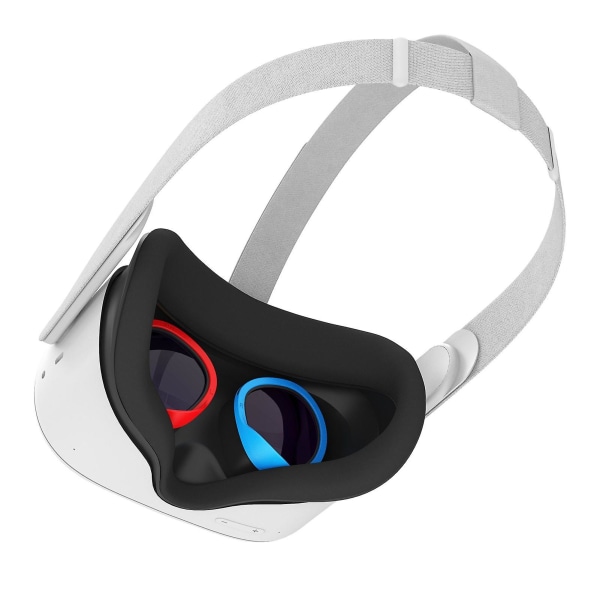 VR-linsskyddsring mot repor för Oculus Quest 2, skyddar glasögon från att repa linsen, kompatibel för Oculus Quest 1/2 Rift S Blue