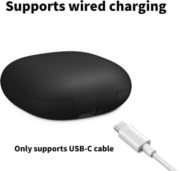 Ladeetui-erstatning for Beats Fit Pro 700mAh bærbart ladeetui med Bluetooth-synkroniseringsknapp kompatibel med Apple-ørepropper