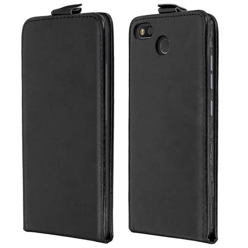 [LCS] Etui til Fairphone 3/3 Plus Vertikal klaff med selvklebende feste Svart
