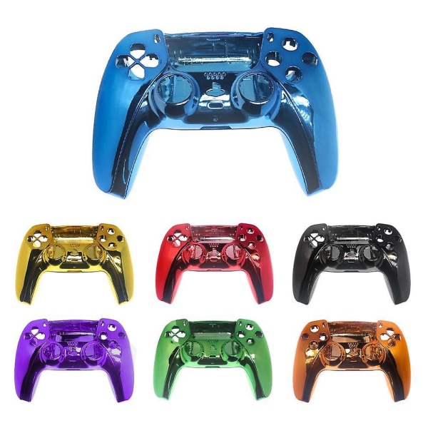 Skyddande skal ABS-fodral för Sony Playstation 5 för PS5 tillbehör handkontroll skydd gummi skal för PS5 joysticks Orange