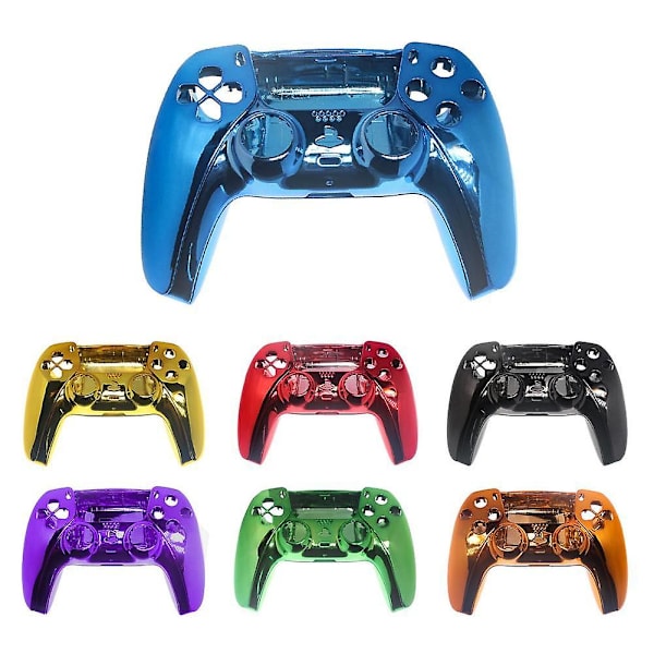 Skyddande skal ABS-fodral för Sony Playstation 5 för PS5 tillbehör handkontroll skydd gummi skal för PS5 joysticks Red