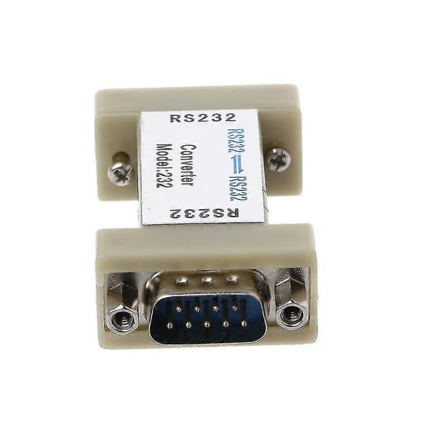 Portdriven RS232 till RS232 Seriell Port Optisk Elektrisk Isolator Skydda PC RS232