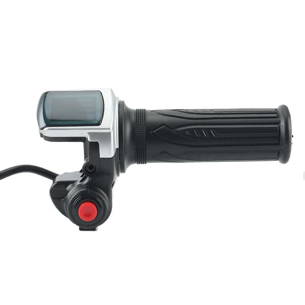 48V Elektrisk Cykel Scooter Hastighed Gasgreb LCD Display med Afbryder EBike Drejegas Accel