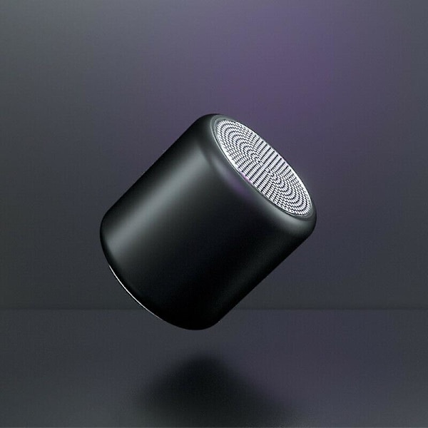 Mini Bluetooth 5.0 Stereo Högtalare Portabel True Wireless Subwoofer Kolumn Black