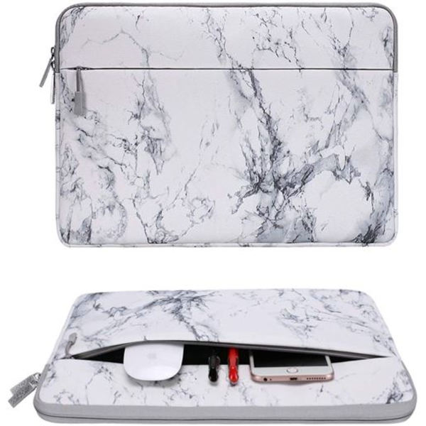 MOSISO Suojatasku MacBook Airille ja MacBook Prolle 13 tuumaa Marmori W