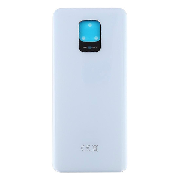 [LCS]KOMPATIBELt batteribakstycke för Xiaomi Redmi Note 9S / Redmi Note 9 Pro Max / Note 10 Lite White