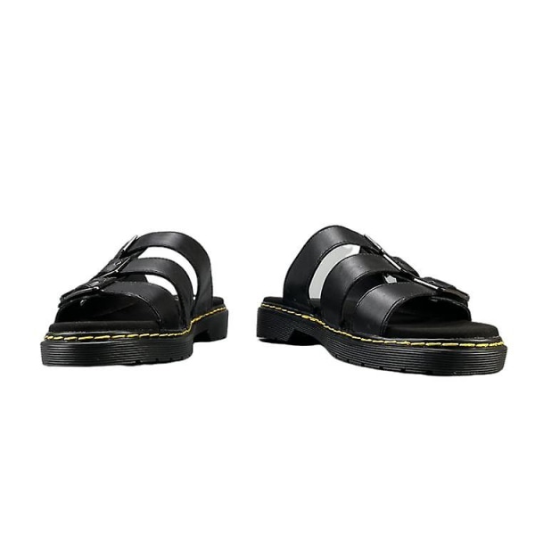 Miesten nahkaiset slip-on sandaalit vapaa-aikaan ulkokäyttöön 39