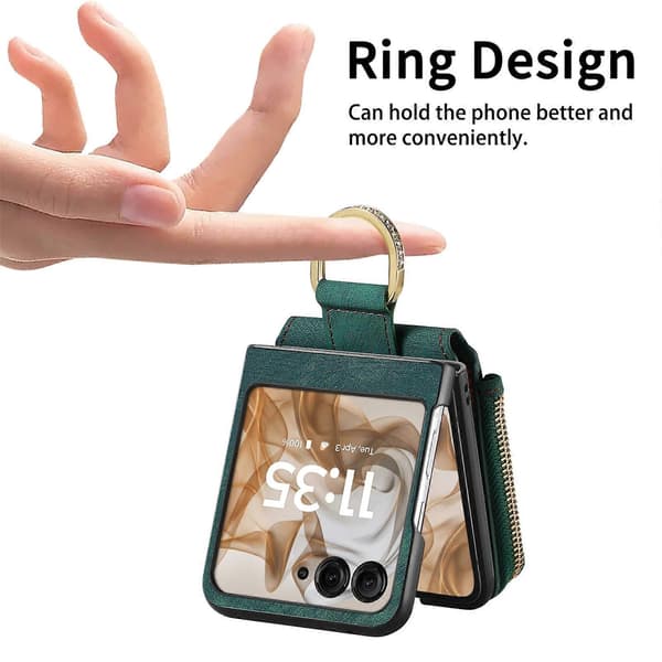 [LCS] Telefondeksel til Motorola Razr 50 Green