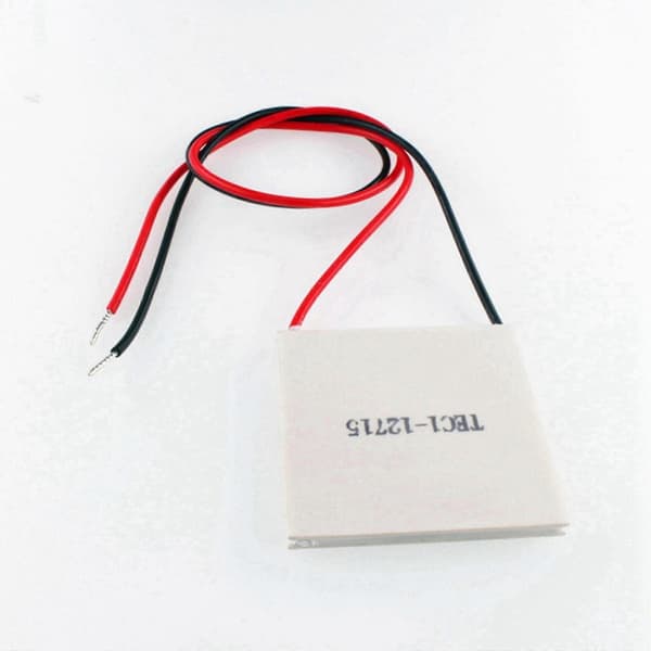 DIY-jäähdytin 2 kpl termoelektrinen Peltier-moduuli, TEC1-12715 12V 15A White