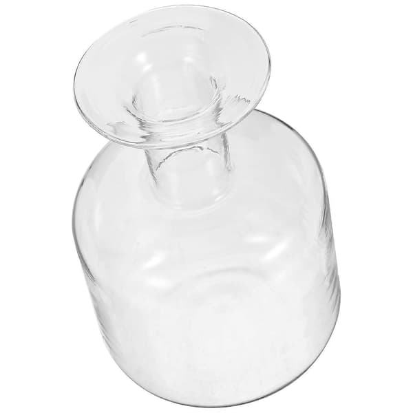 Hydroponisk Blomvas Glas Blomkruka för Förvaring 3st Klar Transparent