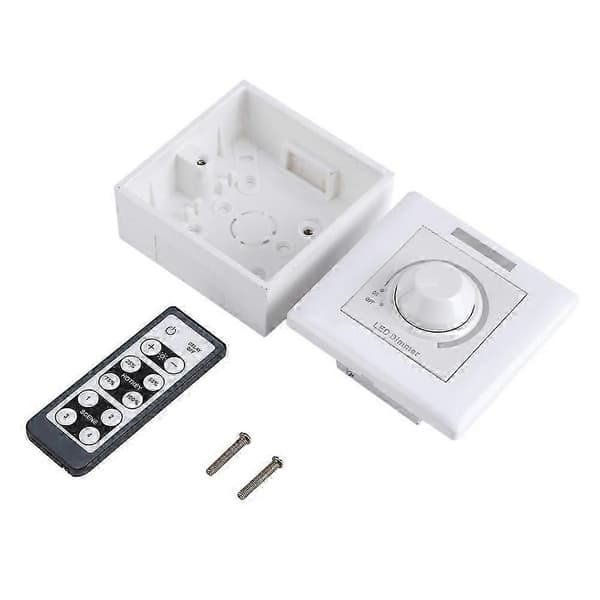 [LCS] LED-lys justerbar dimmerbryter lysstyrkekontroll IR-fjernkontroll 200W (110V)