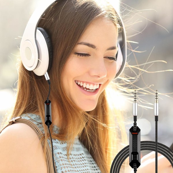 Headset Lydkabel With Volume Mic Control