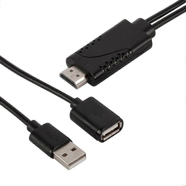 1080P USB hun til HDMI han HDTV videoadapterkabel til Android- og iOS-enheder