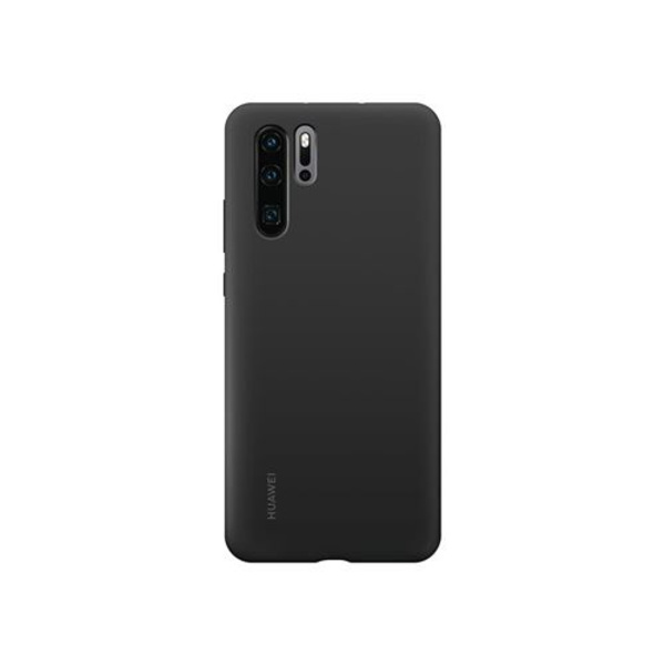 Huawei Sort Silikone Hårdt Cover til P30 Pro