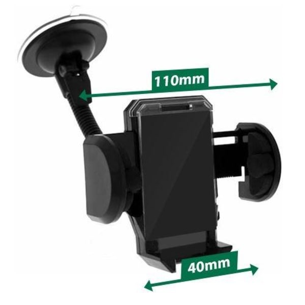 [LCS]360° frontrute mobiltelefon bilholder er fleksibel