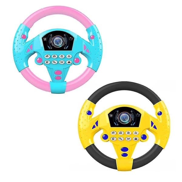 [LCS]Simulerende bil co-pilot rat black-yellow