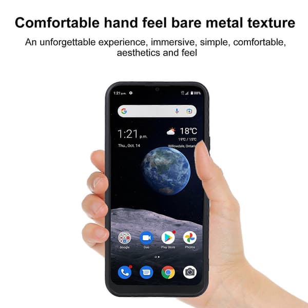 TPU telefoncover Black For ZTE Blade A7P