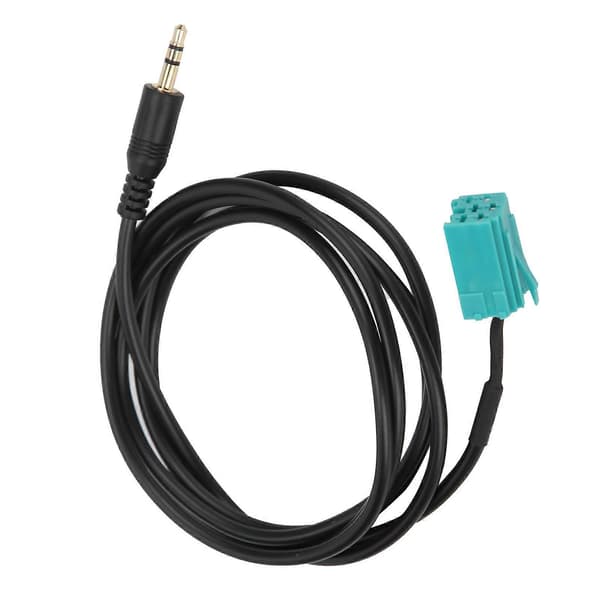 [LCS] Bil Audio Kabel 3.5mm AUX Stereo Input Adapter Passer til Clio/Megane/Espace/Kangoo/Laguna/Scenic/Trafic 2005?2011