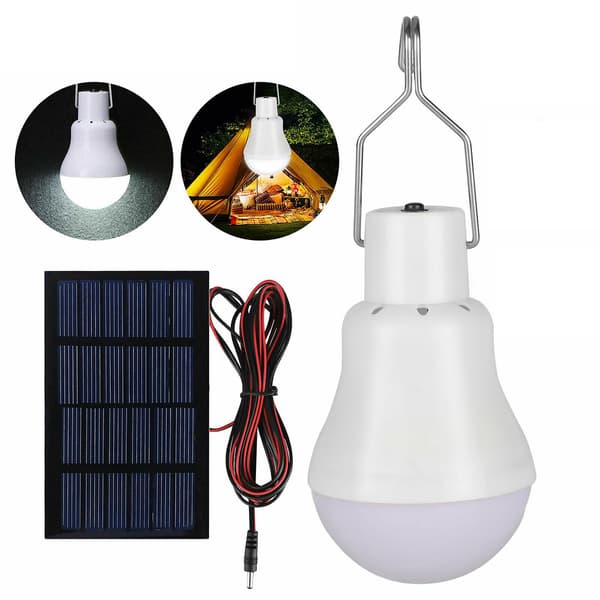 [LCS] Soldrevet LED-pære 6PCS