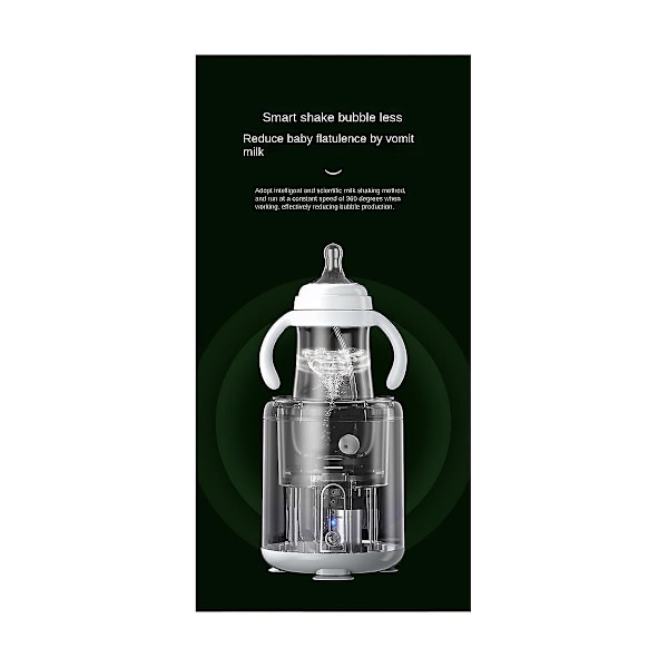 Babyflasker Baby Melkeflasker Ristebeger USB Automatisk Intelligent Elektrisk Spedbarnsflasker Rister Trav