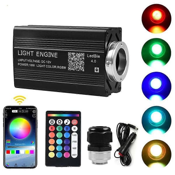 [LCS] 1000 pcs Fiber Optic Car Home Upholstery Star Light Kit Ceiling Lights Remote Control