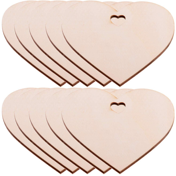 50 st Trähantverk att Måla Julgranshängen Obehandlade Träutskärningar Jul (ängelutskärningar) 50PCS
