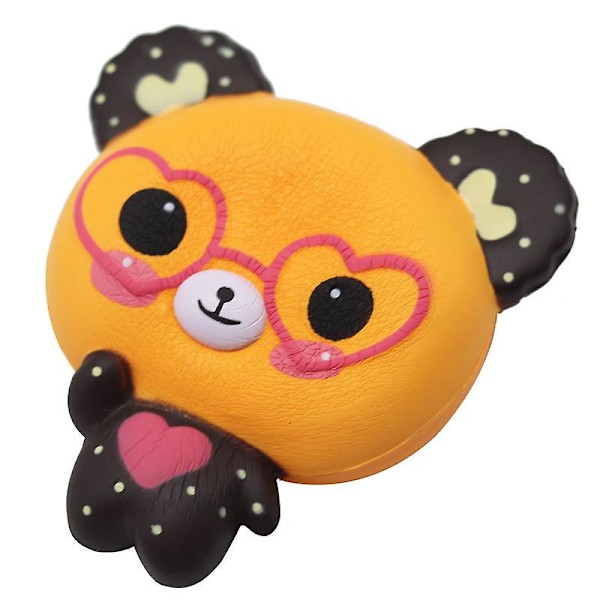Söpö Nallelasit Tuoksuva Squishy Lelu Super Hitaasti Palautuva Puristuslelu