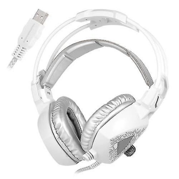 LETTON W9 USB Färgglatt Bakgrundsbelyst Gaming Headset Utan Förpackning