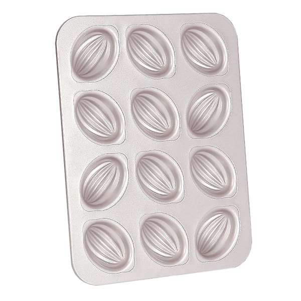 12 Håligheter Non-stick Fotbollsformad Kakform, Dessertform