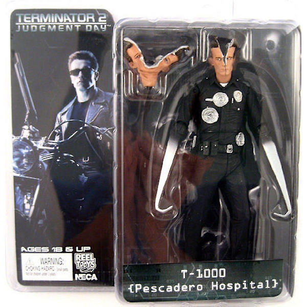 Terminator Första Generationen Arnold Schwarzenegger T800 Headshot Modellfigur