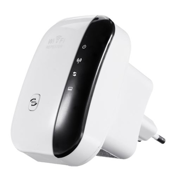 Insma WiFi-repeater 300 Mbps trådlös N AP-router signalförstärkare