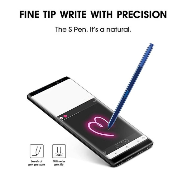 Active Stylus S Pen Ersättning för pekskärm S-penna för Samsung Galaxy Note 8 Gold