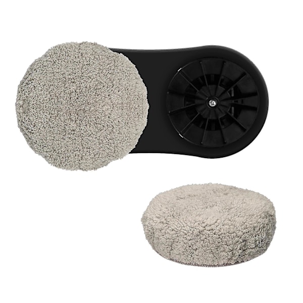 12 st Tvättbara Moppdukar Ersättning för Hobot 168/188 Fönsterputsningsrobot Mikrofiber Moppdynor Återanvändbara Tillbehör-yuhao 6 PCS