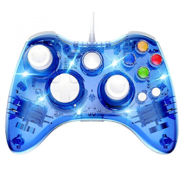 Xbox 360 Trådbunden Handkontroll, USB Gamepad För Microsoft Xbox 360/slim/pc