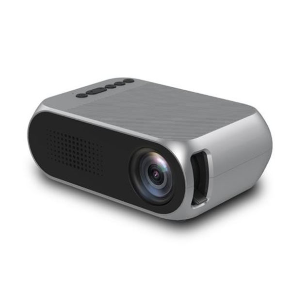 YG320 Mini Hjemmekino LED TV Bærbar Projektor 1080P H