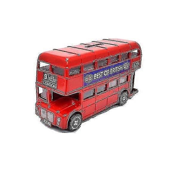 Union Jack Wear London Buss Spargris 11cm