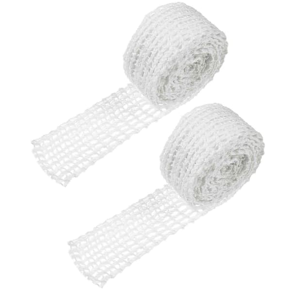 Bomullsköttnät Rullar Kök Korvnät Matlagning Bakning Vit 2 Rullar White 300.00X10.00X1.00CM