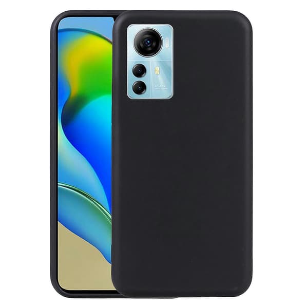 TPU telefoncover Black For ZTE Blade A72s